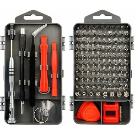 Presisjons skrutrekkersett - 115 1 Mini presisjons skrutrekkersett Multifunksjonelt Torx skrutrekker reparasjonsverktøy for telefon/laptop/klokke/