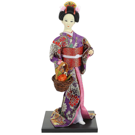 Unik Japansk Stil Hjemmedekorasjon Humanoid Dukke Ornamenter Hjemmepynt Morsom Bursdagsgave til Hjem Rom Stue (Klær med Tilfeldig Farge A