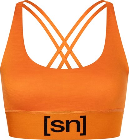 Super.natural Women's Super Top Women Short sleeved fitness sweater Orange XS