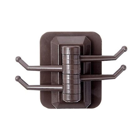 Håndklæde Kroge Væghængte Klæbende Krog 4-kløer Krog Til Badeværelse Køkken Veranda Kontor