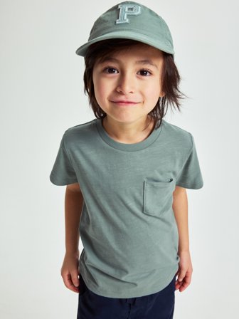 Polarn O. Pyret - T-shirt - 110 - Childrenswear - grey