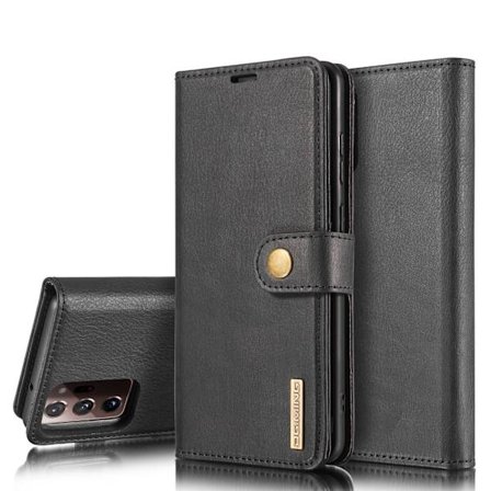 DG.MING Pungetui med magnet til Galaxy Note 20 Ultra Sort