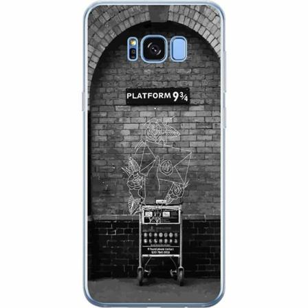 Samsung Galaxy S8+ Genomskinligt Skal Harry Potter Hogwarts Le