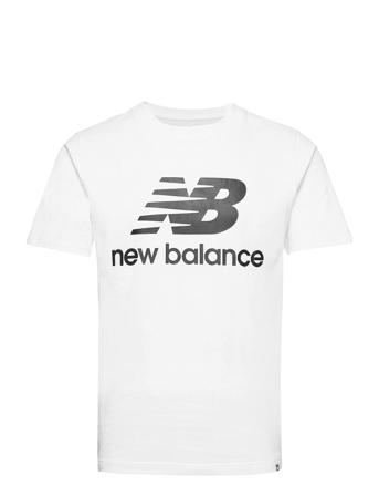 Essentials Stacked Logo Tee T-shirt Hvid New Balance