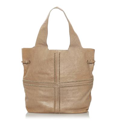Givenchy Pre-owned, Nightingale Leather Tote Bag Bruin, Dames, Maat:ONE Size