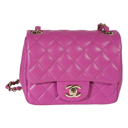 Chanel Vintage Pre-owned Shoulder Väska rosa, Dam Vintage Väskor, Dam, Storlek: ONE SIZE