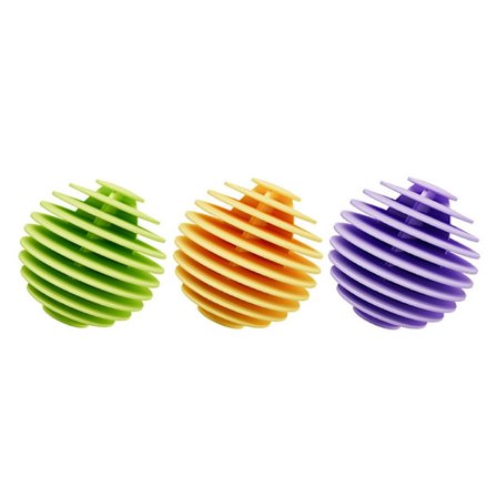 Farverige vaskekugler 3-pakke