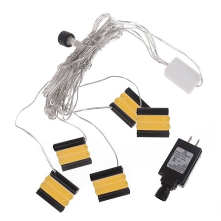 5 i 1 AAA LR03 Batterieliminator EU/UK/US Strömförsörjning Ersätter 4.5V 3V LR03/AAA Batteriadapter Strömförsörjningsadapter