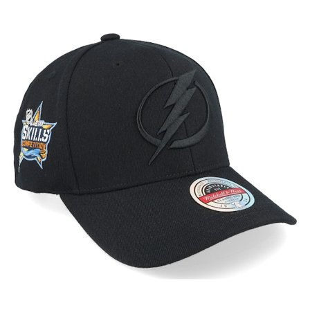 Mitchell & Ness - NHL Černá adjustable Kšiltovka - Hatstore Exclusive x Tampa Bay Lightning Skills Draft Black A-frame Adjustable @ Hatstore