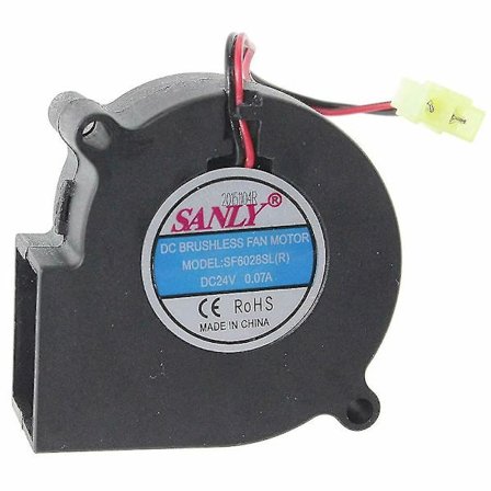 Ildslukkeblæser til Dimplex Sf6028sl Elektrisk Ildslukkeblæsermotor Dc 24v Optimyst Danville Dnv20ab-AF