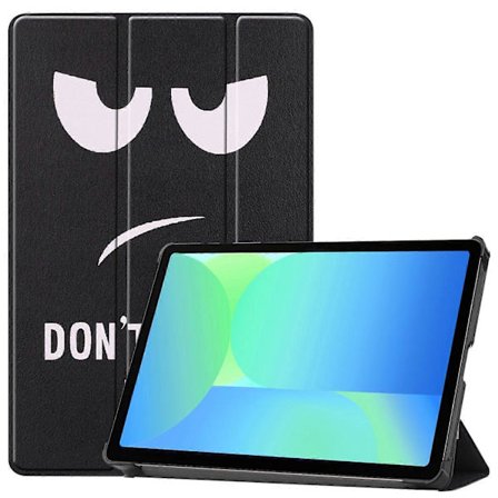 For Samsung Galaxy Tab S10 FE/S9 FE Deksel Mønstertrykk Lær Stativ Tablet Cover