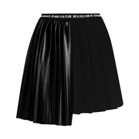 Versace Jeans Couture Pleated Nederdel Sort, Dame