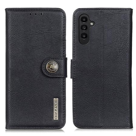 KHAZNEH til Samsung Galaxy A14 5G Pung Standetui - Sort Black