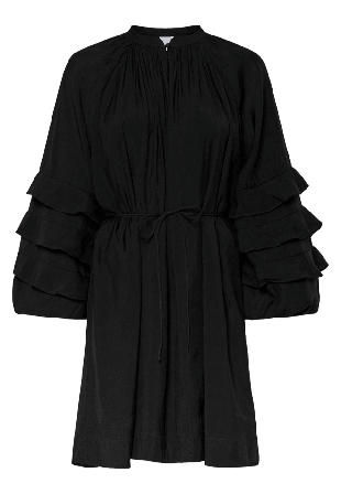 Y.A.S YASTEMURA Kortklänning Jerseyklänningar Dam Svart 38