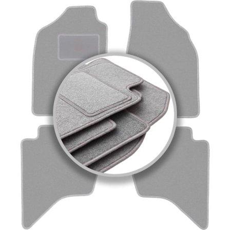 Grå bilmattor för: Ford Ranger MK2 pickup (2007-2012)_MGF