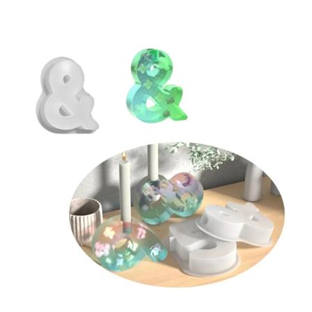 Digital form, DIY silikonform 3D lysestakeform, gipsform lysestakeform (&)