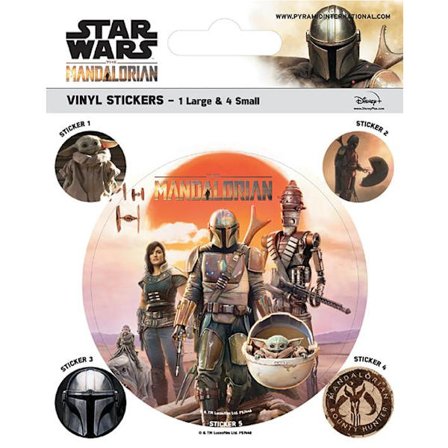 Klistermärken -The Mandalorian(Legacy)