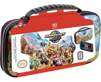 Nintendo-Switch 2 Deluxe Travel Case - Mario Kart World-Switch 2 Deluxe Travel Case - Mario Kart World-Gaming-Nintendo-tilbehør