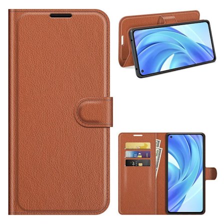 Classic Xiaomi Mi 11 Lite 5G / Xiaomi Mi 11 Lite fodral - Brun