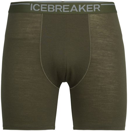 Icebreaker M's Anatomica Long Boxers Loden