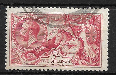 England 1912 - AFA 143 - Stemplet