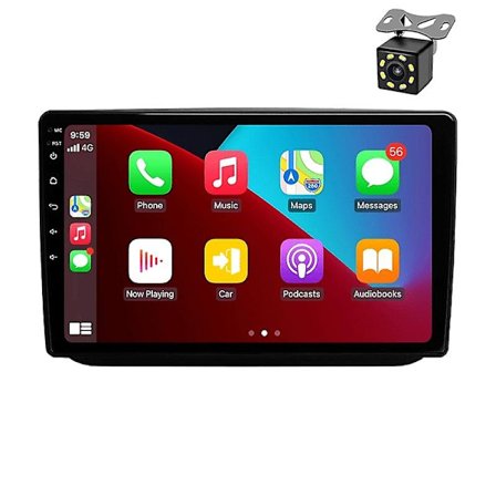Til Skoda Fabia 2 2007 - 2014 Bilradio Multimedia Videospiller Navigation GPS Android 2 din DVD - Perfet