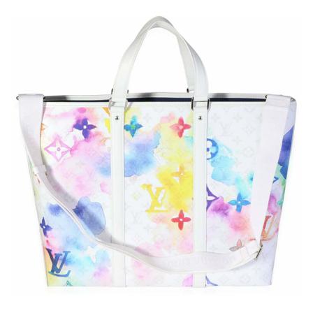 Louis Vuitton Vintage, Tote Bags Wit, Dames, Maat:ONE Size