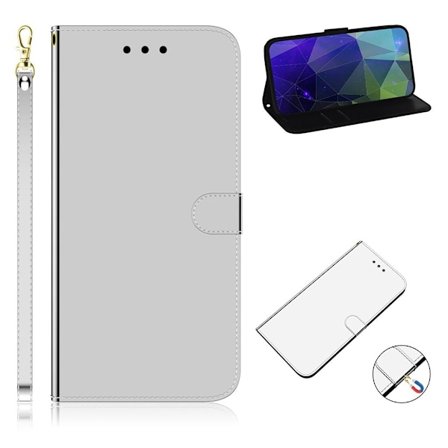 Mirror iPhone 12 Pro / iPhone 12 fodral - Silver/Grå