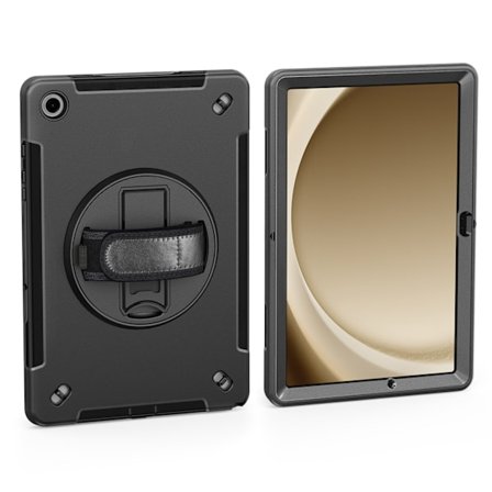 Plånboksfodral för surfplatta kompatibelt med Samsung A9+ X210/X216B 2023 med stöttåligt skydd och integrerat ställ mode