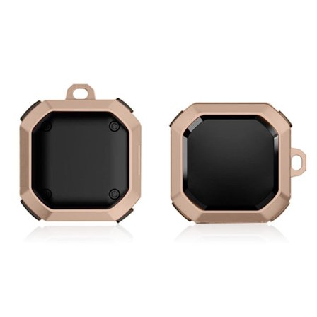 Gummerat fodral till Samsung Buds Live - Guld