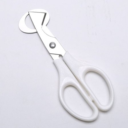 2st Vaktelägg Sax Ägg Topper Cutter VIT