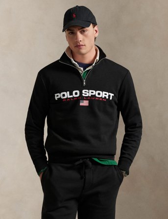 Polo Ralph Lauren Polo Sport Fleece Sweatshirt - Black - M