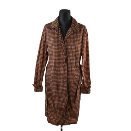 Prada Vintage, Pre-owned Veste Bruin, Dames, Maat:M,nylon,multicolor