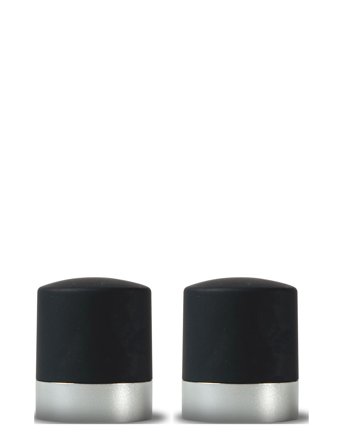 Axel Wine And Champagne Cork 2-Pack Black Sagaform