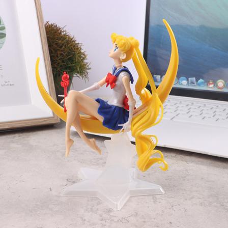 Anime Sailor Moon PVC Docka Barn Leksak Dekoration Toimintamalli