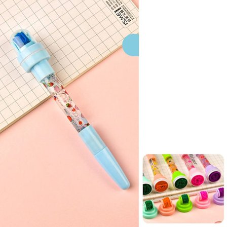 Bubble Kulspetspenna Gel Penna BLÅ