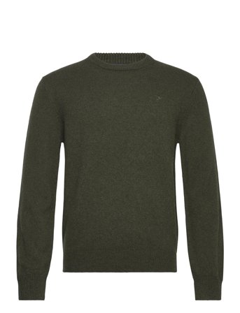 Lambswool Crew Khaki Hackett London