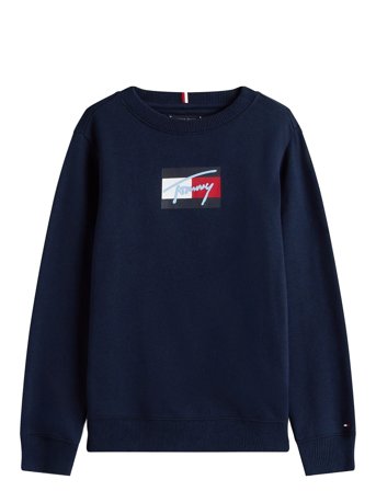 Tommy Hilfiger | Tommy Script Flag Sweatshirt | 164