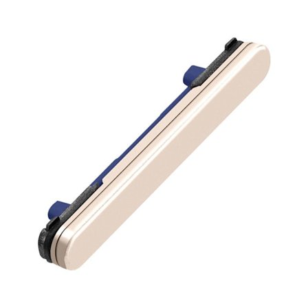 Originale volumenkontrolknap til Galaxy S25 / S25 Plus Samsung Service Pack Guld