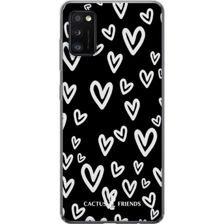 Yhteensopiva Puhelinkuori Samsung Samsung Galaxy A41 Cactus and Friends - Handdrawn Love Chaos