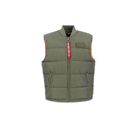 Alpha Industries Vests grön, Herr Västar, Herr, Storlek: L