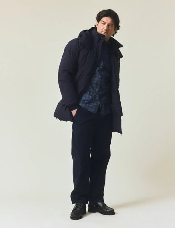 Lexington Clothing Classic Puffer Jacket - Navy - XL