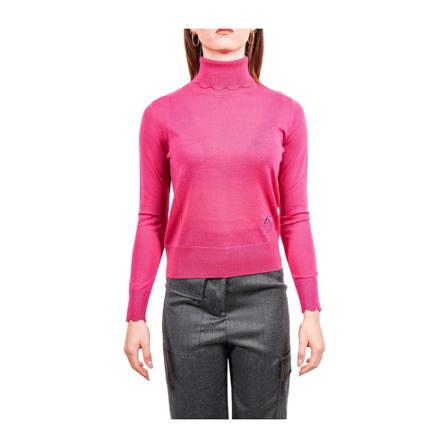 Pinko, Turtlenecks Roze, Dames, Maat:XS