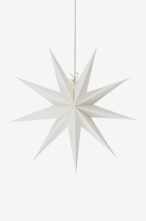 Jotex - ANDROMEDA Weihnachtsstern ø 60 cm Weiß - Kaufe Adventssterne bei Jotex