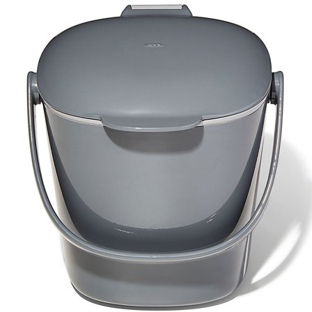 Oxo Kompostbeholder 2,8 liter, charcoal | KitchenOne
