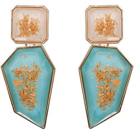 Akryl Hængeøreringe til Kvinder Statement Geometriske Øreringe, ZQKLA