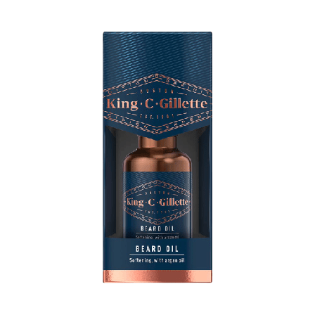 King C Gillette Skäggolja Rakning Herr 30ML