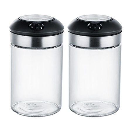 2 stk Krydderiflasker Forseglede Bærbare Krydderiflasker Krydderiforholdere Til Grill