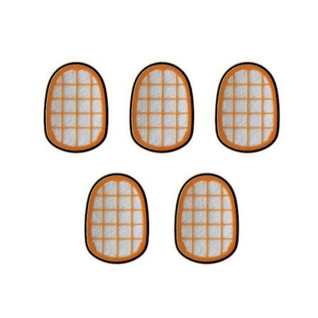 5 kpl Hepa-suodatin pölynimurin osia Philips Fc6822/6823/6827 -malleille