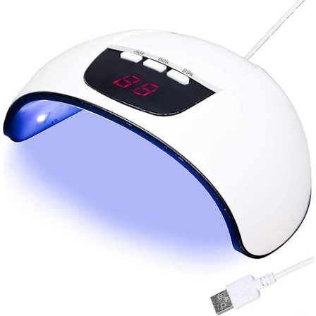 LED UV-lamppu 54W Resin-kovetusvalaisin, Korujen Valmistussarja, Geelilakka, 3 Ajastimen Asetusta, Automaattinen Anturi, USB-virtalähde